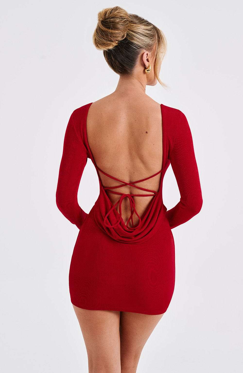 Una Mini Dress - Red Ryvelle