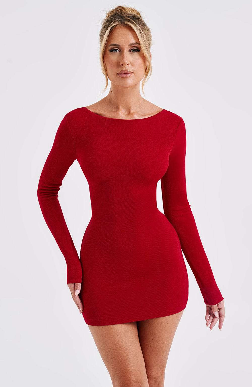 Una Mini Dress - Red Ryvelle