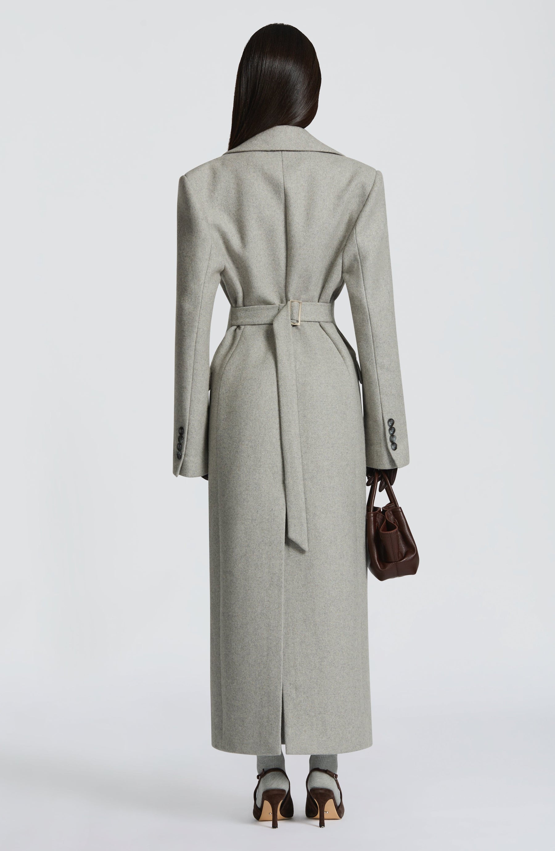 Ursula Coat - Light Grey Ryvelle