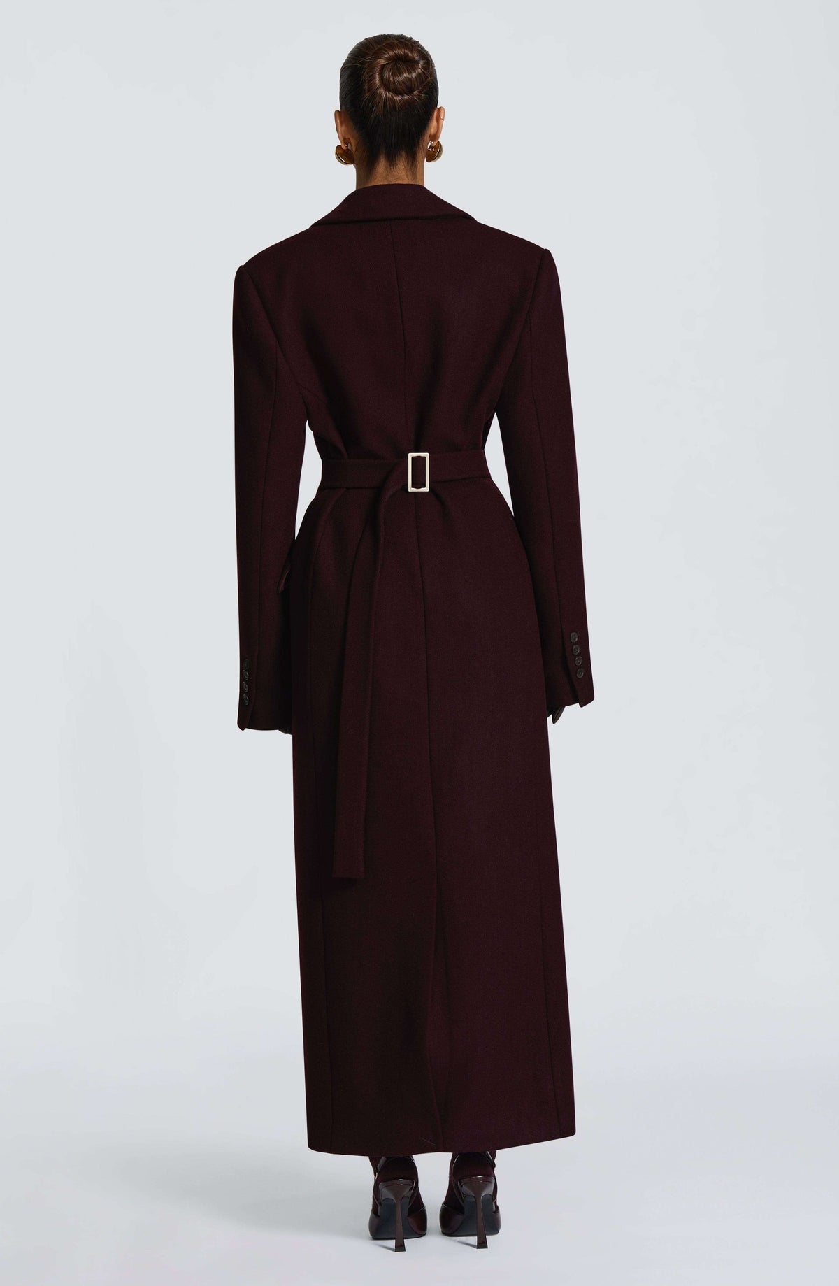 Ursula Coat - Plum Ryvelle