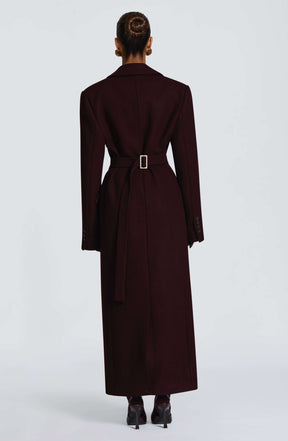 Ursula Coat - Plum Ryvelle