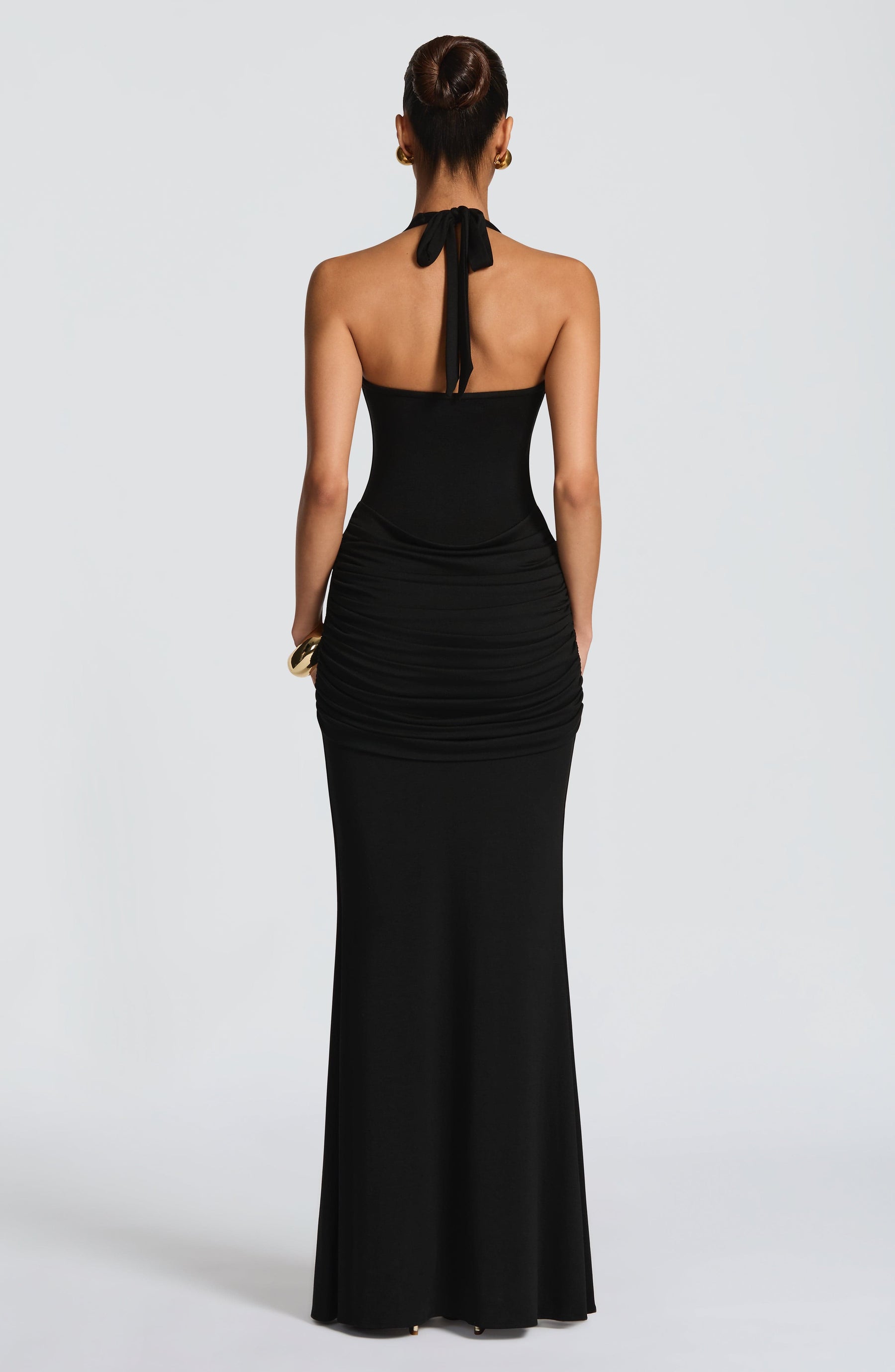 Veneda Maxikleid – Schwarz