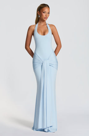 Veneda Maxi Dress - Glacier Blue Ryvelle
