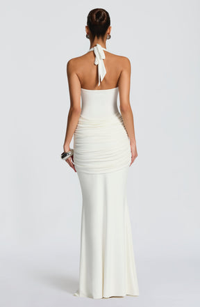 Veneda Maxi Dress - Ivory Ryvelle