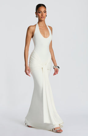 Veneda Maxi Dress - Ivory Ryvelle