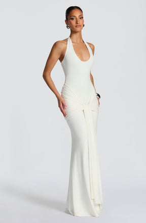 Veneda Maxi Dress - Ivory Ryvelle