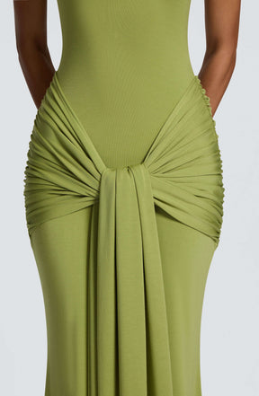 Veneda Maxi Dress - Olive Ryvelle