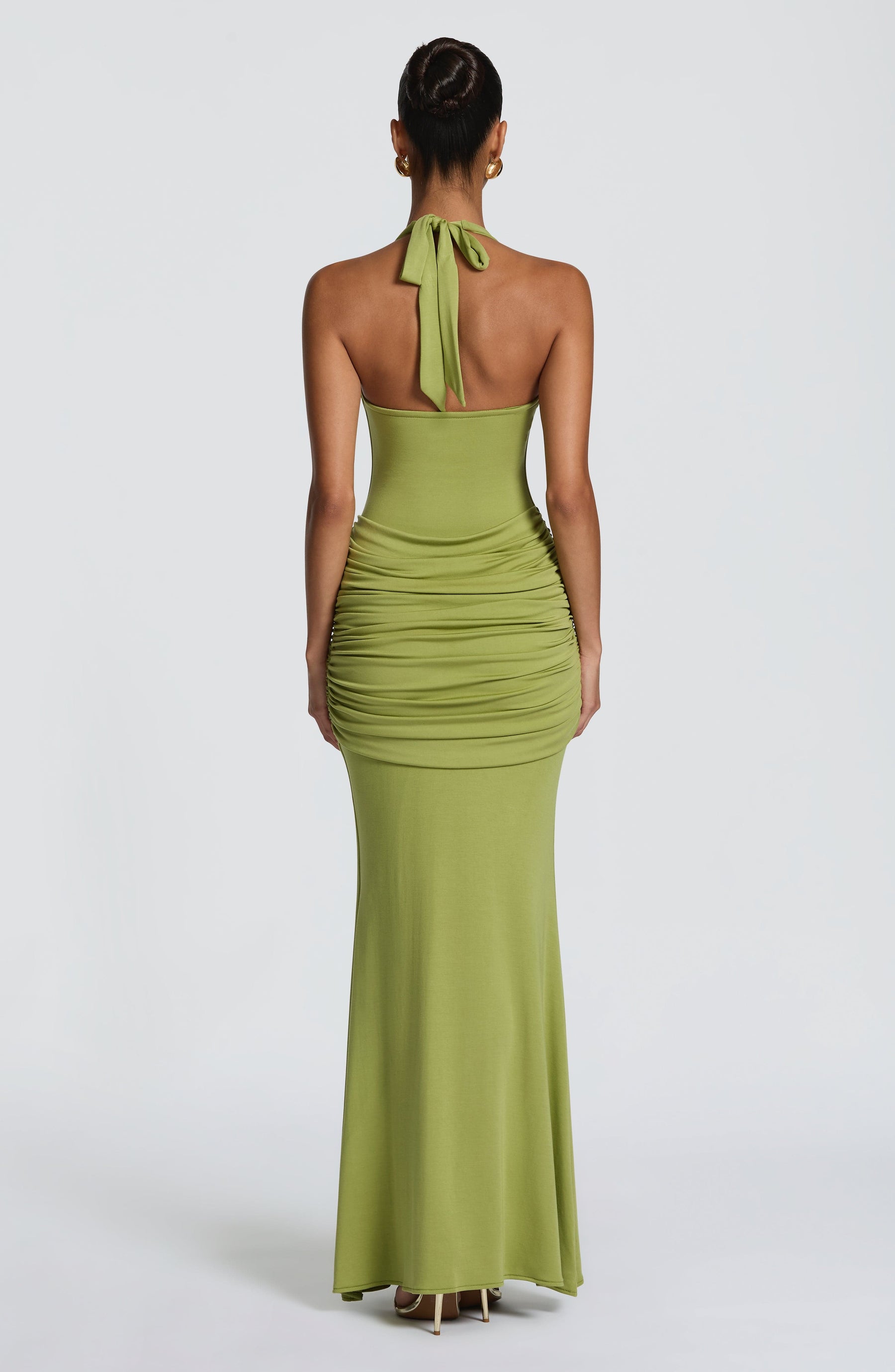 Veneda Maxi Dress - Olive Ryvelle