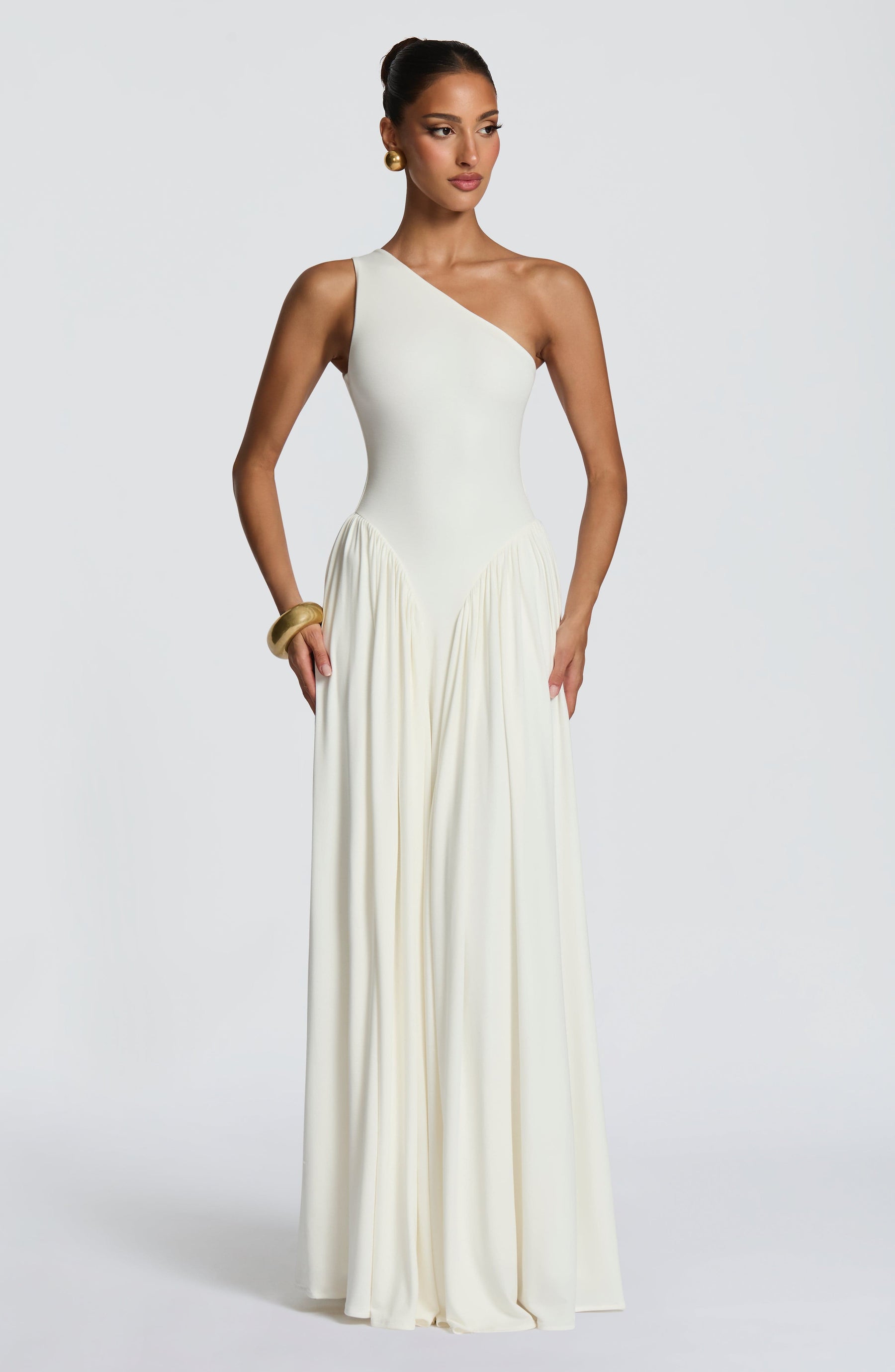 Vespera Maxi Dress - Ivory Ryvelle