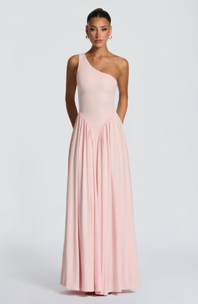 Vespera Maxi Dress - Soft Blush Ryvelle