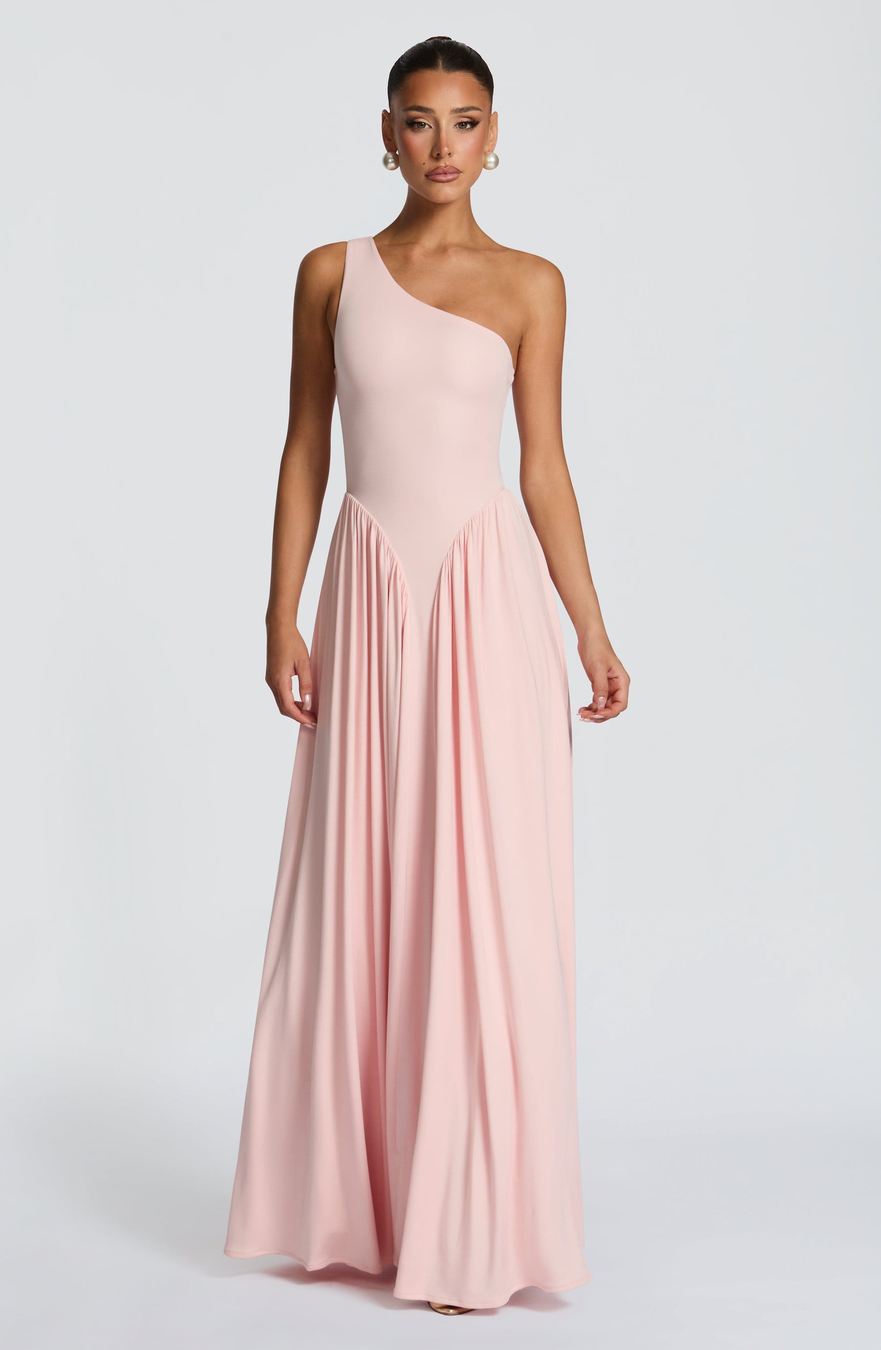 Vespera Maxi Dress - Soft Blush Ryvelle
