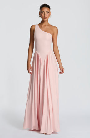 Vespera Maxi Dress - Soft Blush Ryvelle