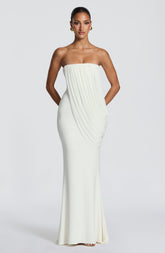 Vienna Maxi Dress - Ivory Ryvelle