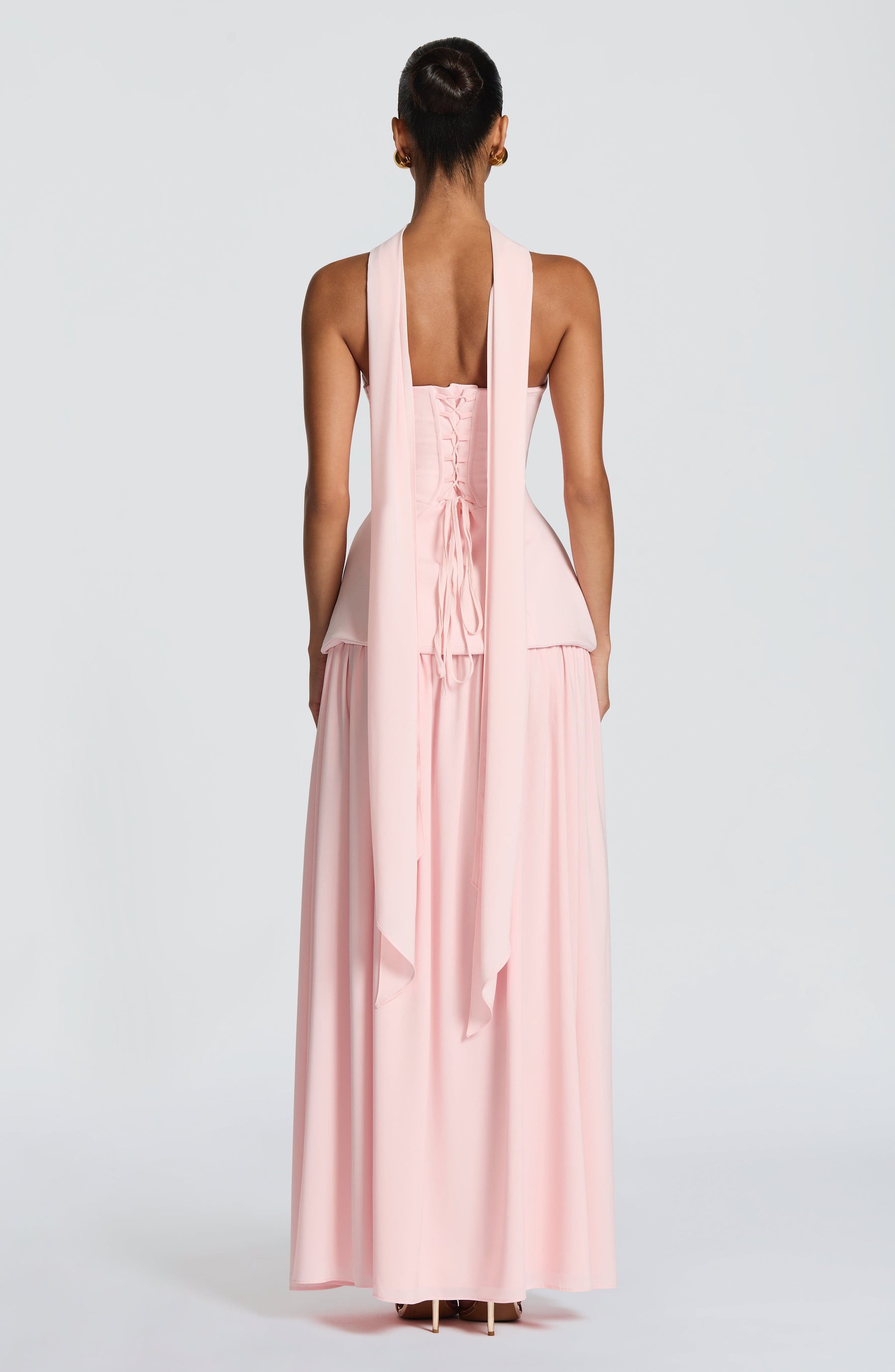 Vietta Maxi Dress - Blush Ryvelle