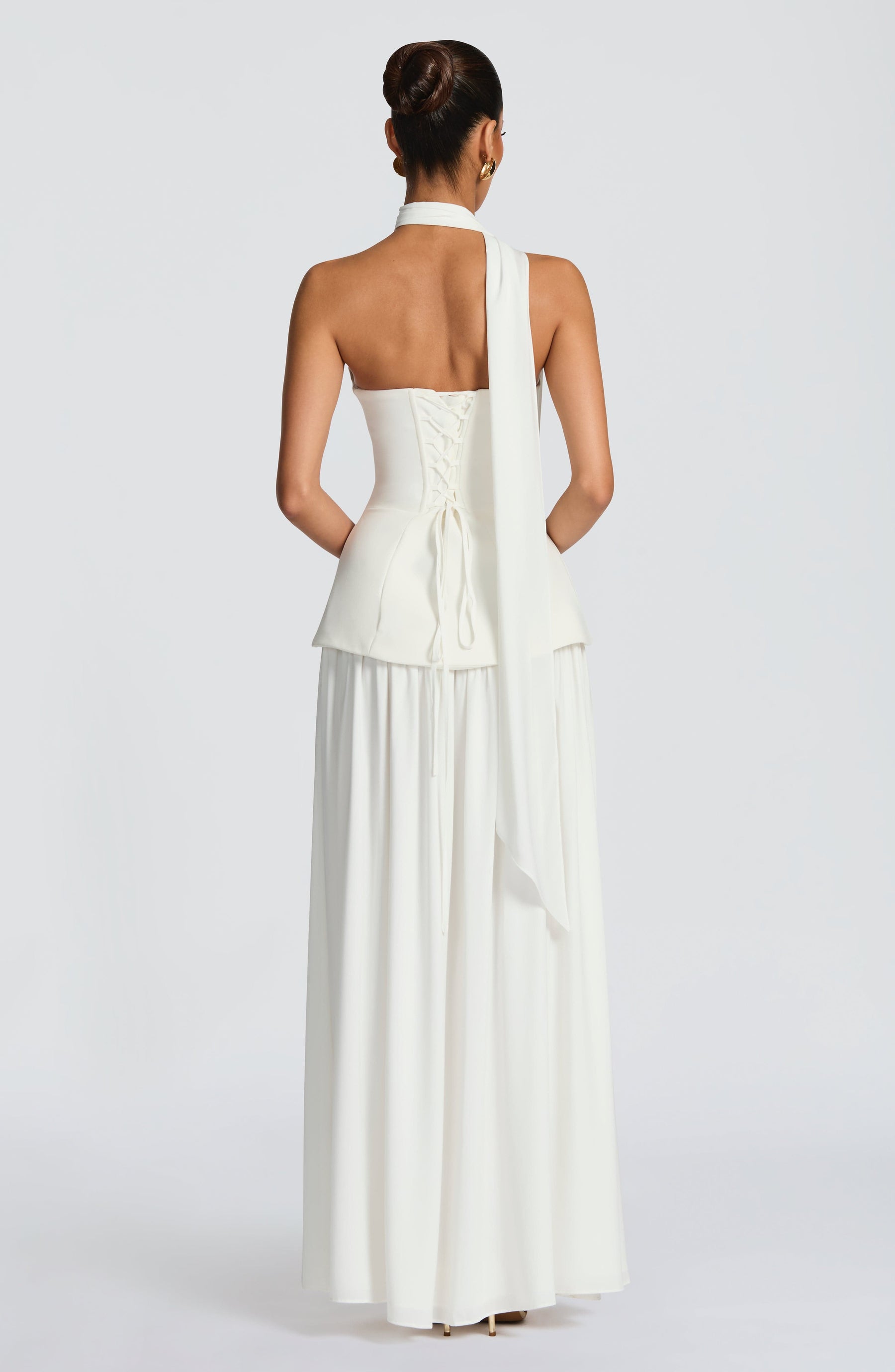 Vietta Maxi Dress - Ivory Ryvelle