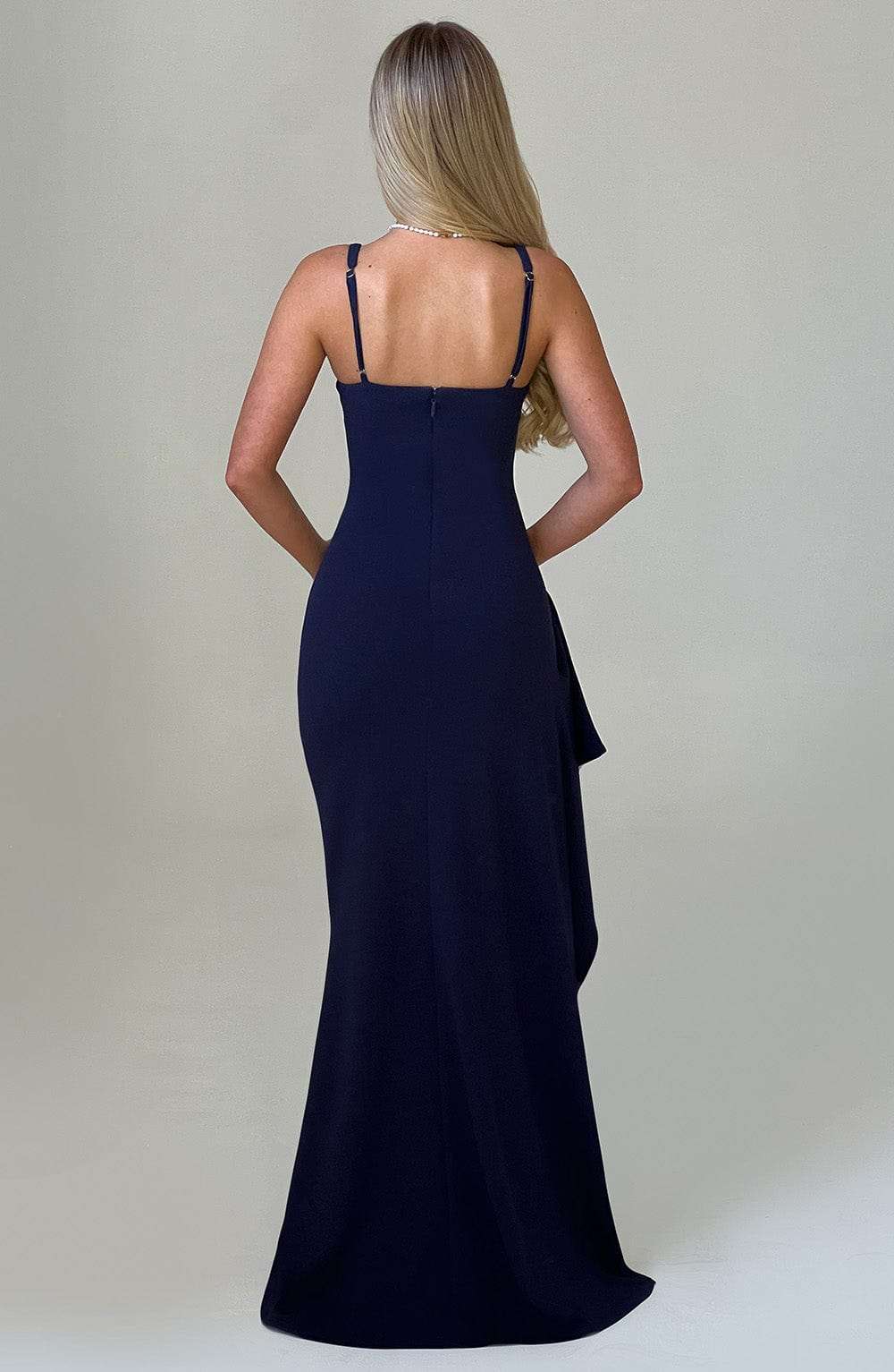 Violetta Maxi Dress - Navy Ryvelle