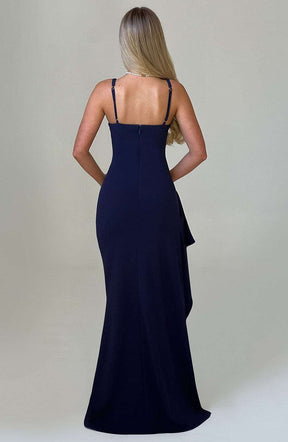 Violetta Maxi Dress - Navy Ryvelle