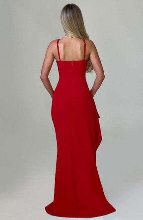 Violetta Maxi Dress - Red Ryvelle