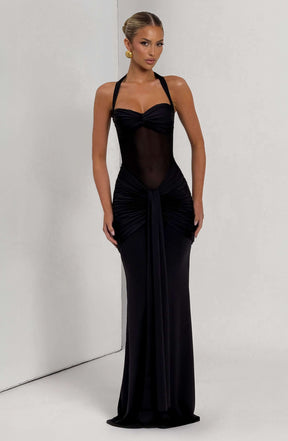 Vixen Maxi Dress - Black Ryvelle