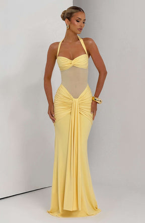 Vixen Maxi Dress - Lemon Ryvelle