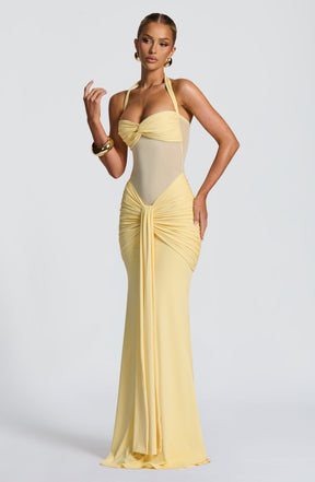 Vixen Maxi Dress - Lemon Ryvelle