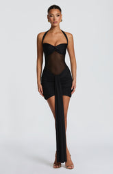 Vixen Mini Dress - Black Ryvelle