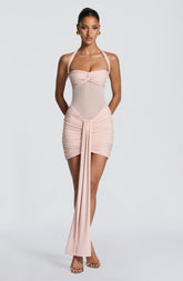 Vixen Mini Dress - Soft Blush Ryvelle