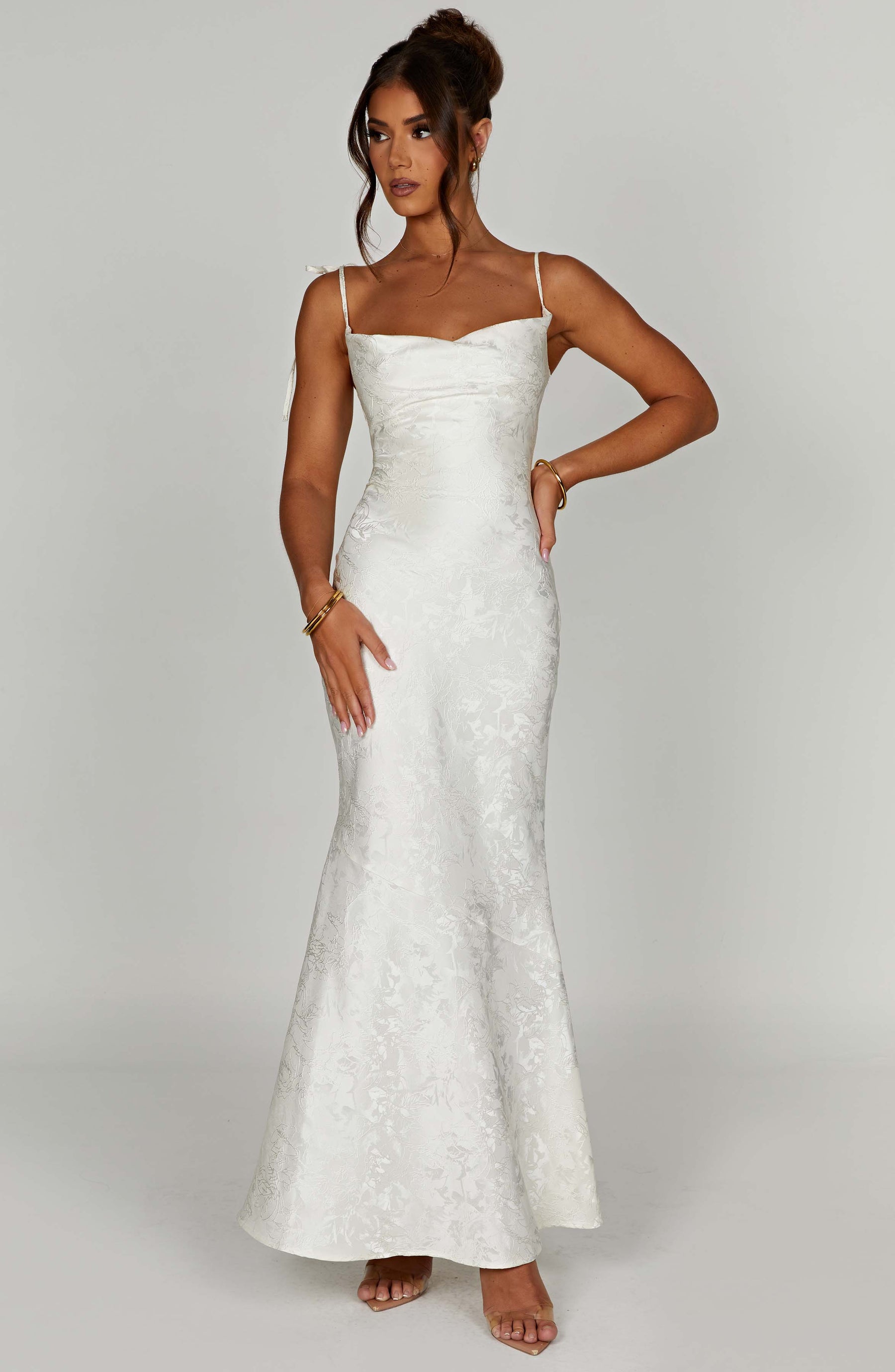 Whitney Maxi Dress - Ivory Ryvelle
