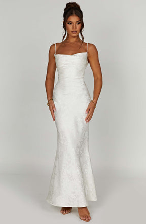 Whitney Maxi Dress - Ivory Ryvelle