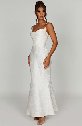 Whitney Maxi Dress - Ivory Ryvelle