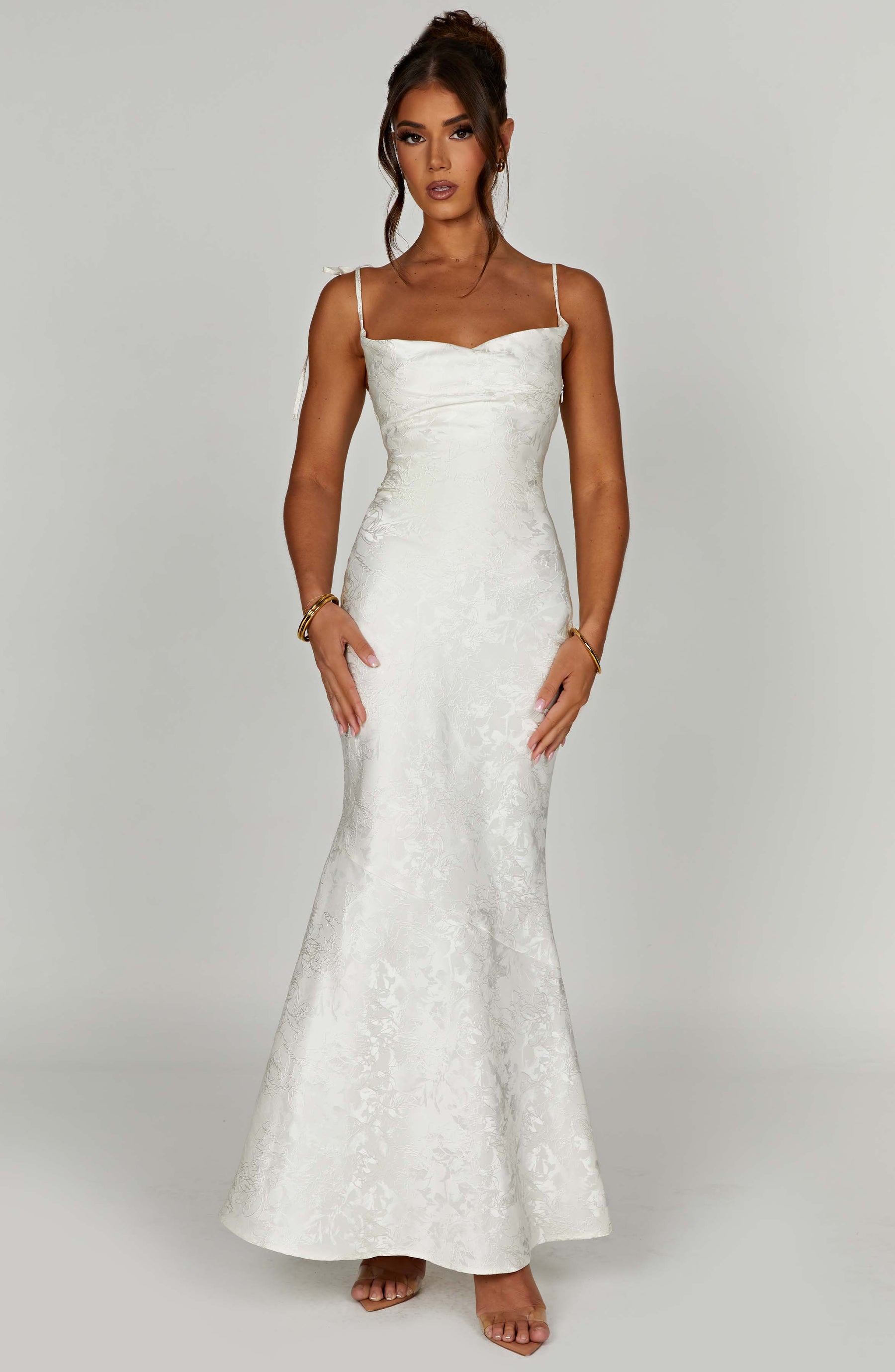 Whitney Maxi Dress - Ivory Ryvelle
