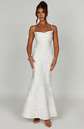 Whitney Maxi Dress - Ivory Ryvelle