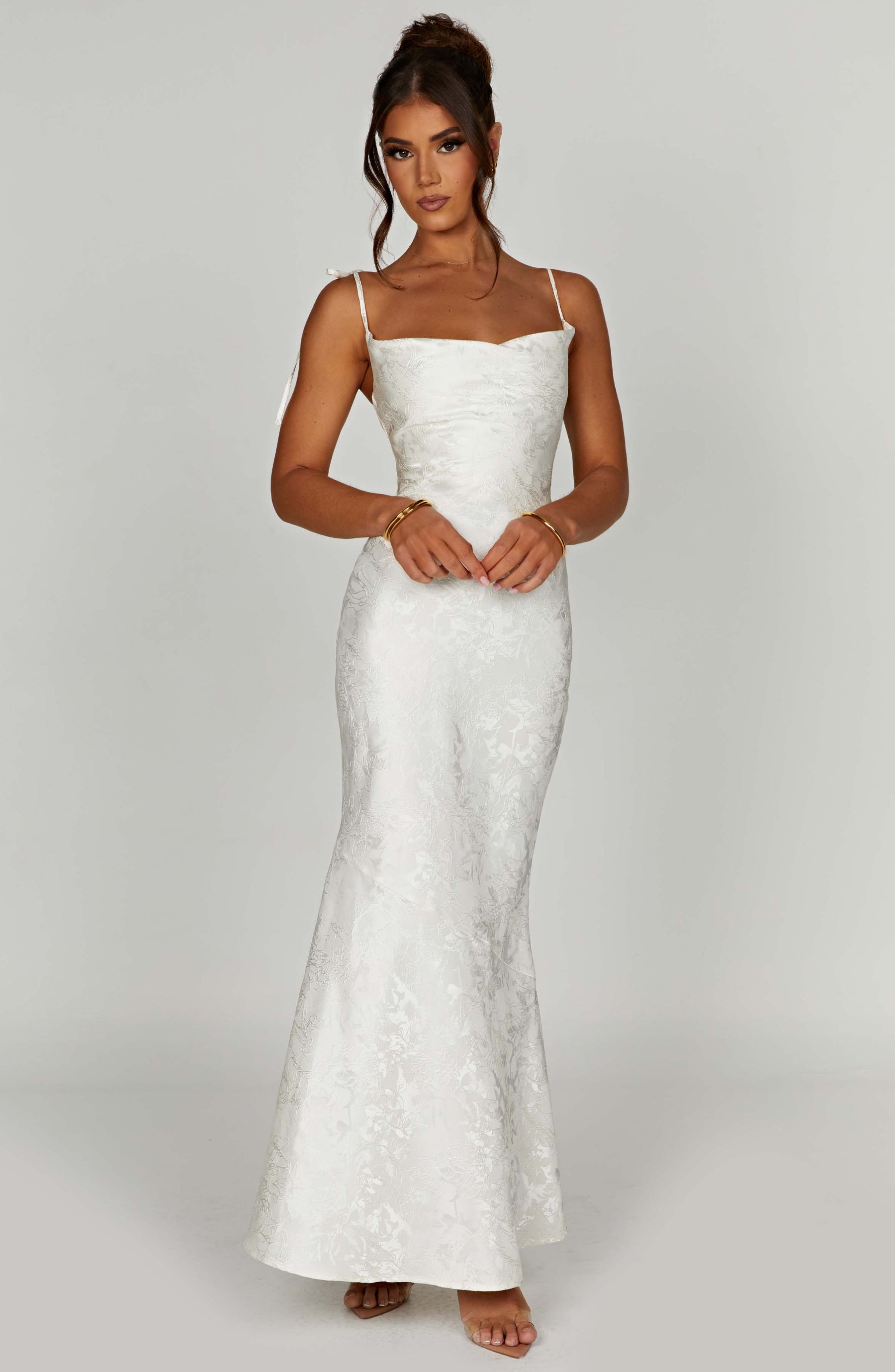 Whitney Maxi Dress - Ivory Ryvelle