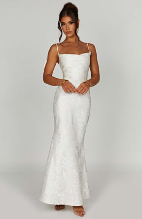 Whitney Maxi Dress - Ivory Ryvelle