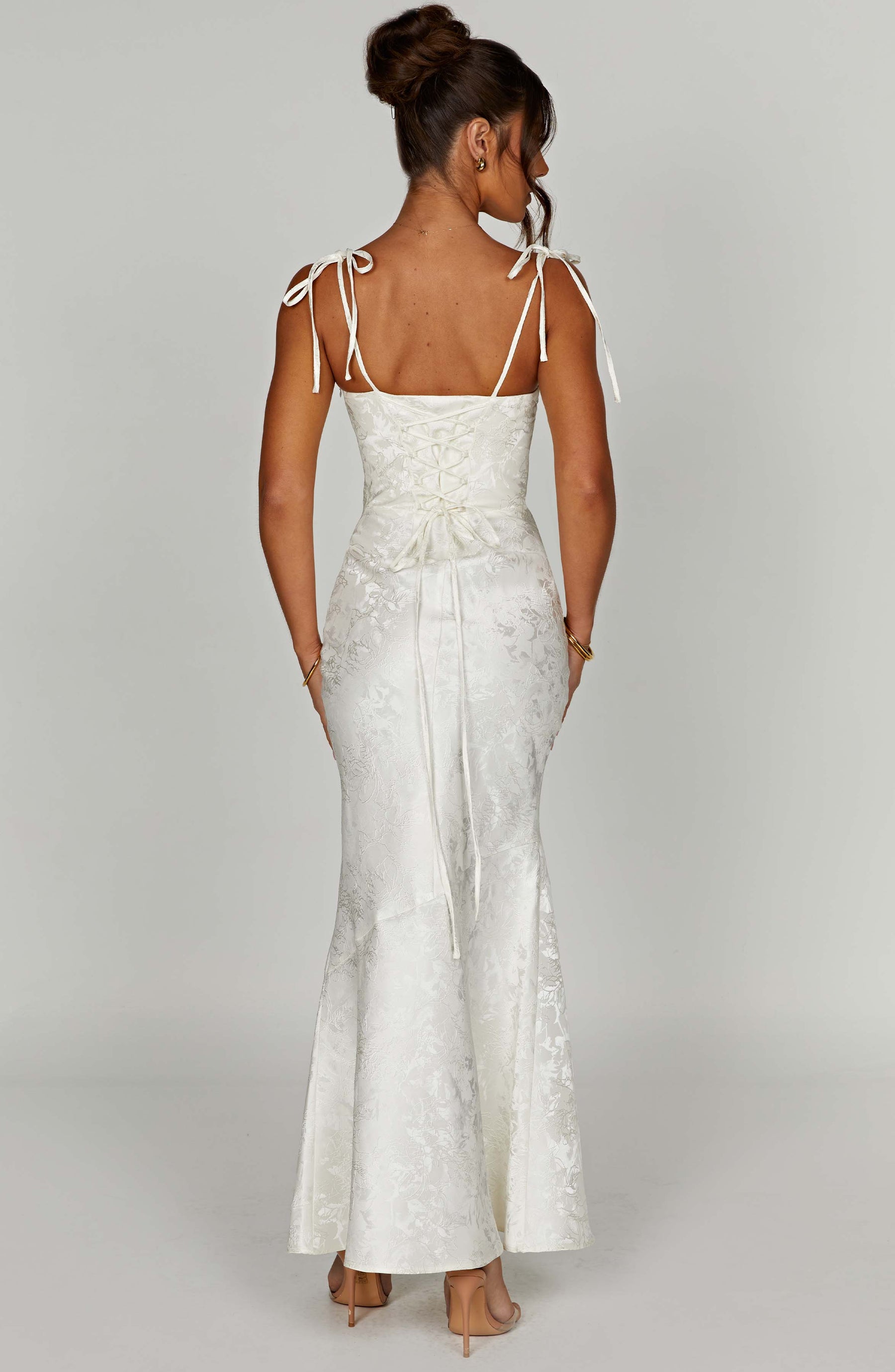 Whitney Maxi Dress - Ivory Ryvelle