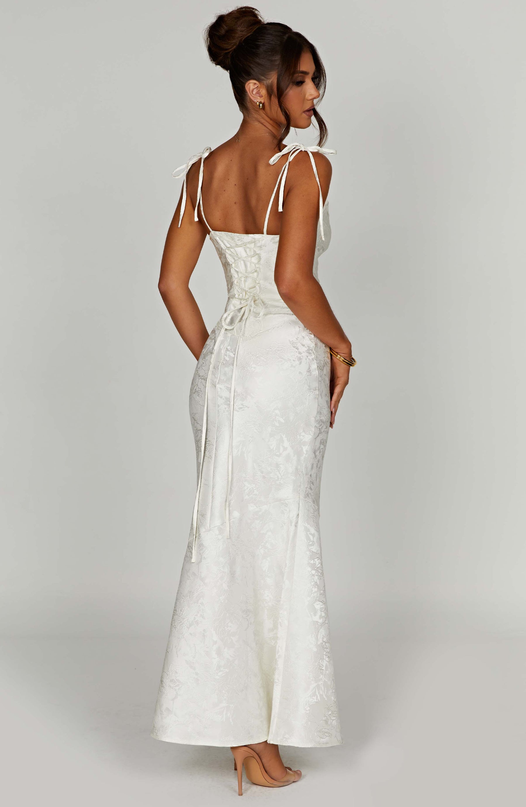 Whitney Maxi Dress - Ivory Ryvelle