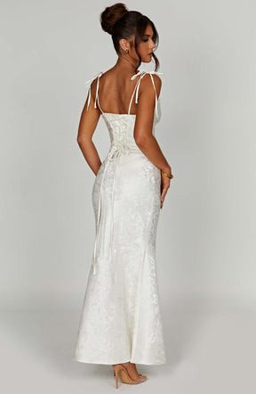 Whitney Maxi Dress - Ivory Ryvelle