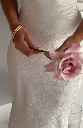 Whitney Maxi Dress - Ivory Ryvelle