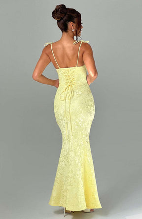 Whitney Maxi Dress - Lemon Ryvelle