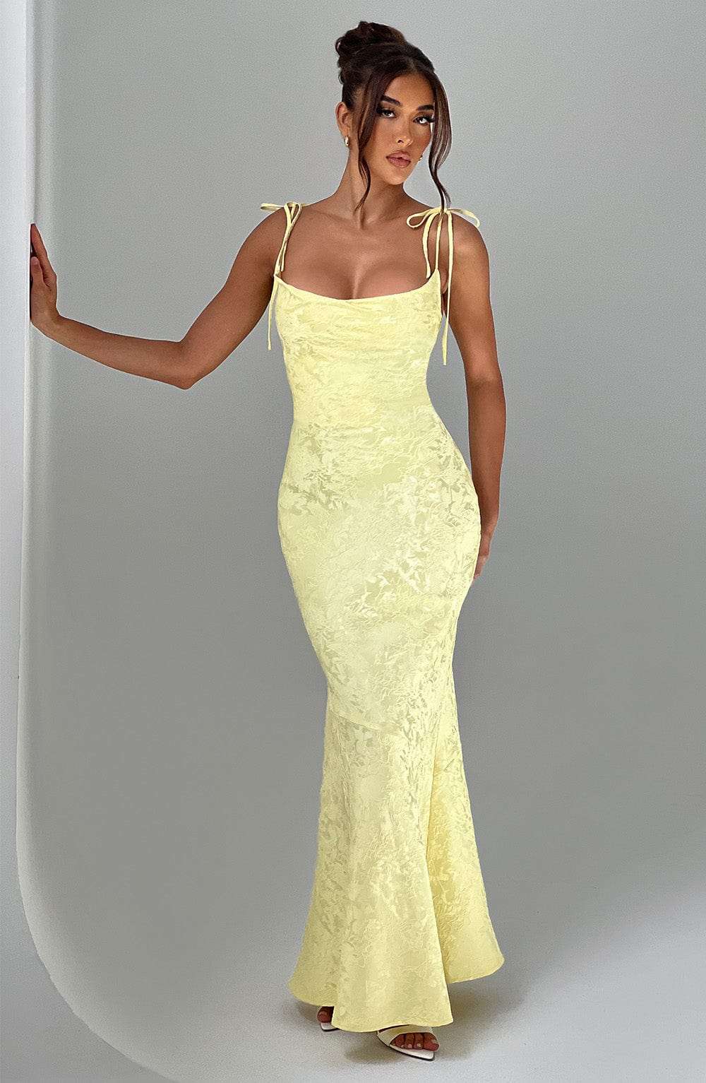 Whitney Maxi Dress - Lemon Ryvelle