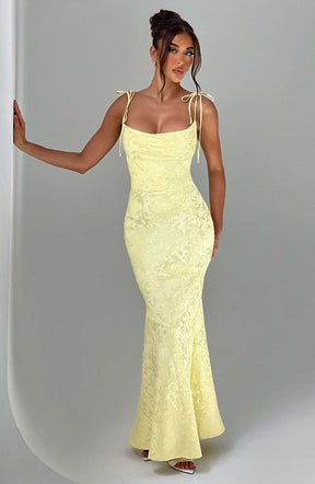Whitney Maxi Dress - Lemon Ryvelle