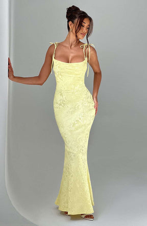Whitney Maxi Dress - Lemon Ryvelle