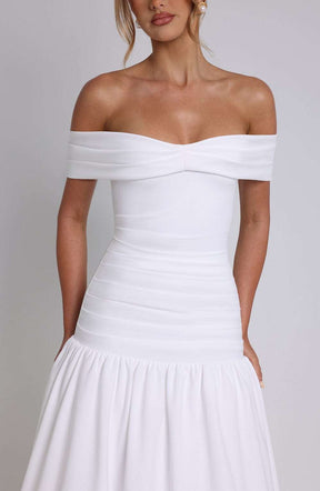 Wilhelmina Midaxi Dress - Ivory Ryvelle