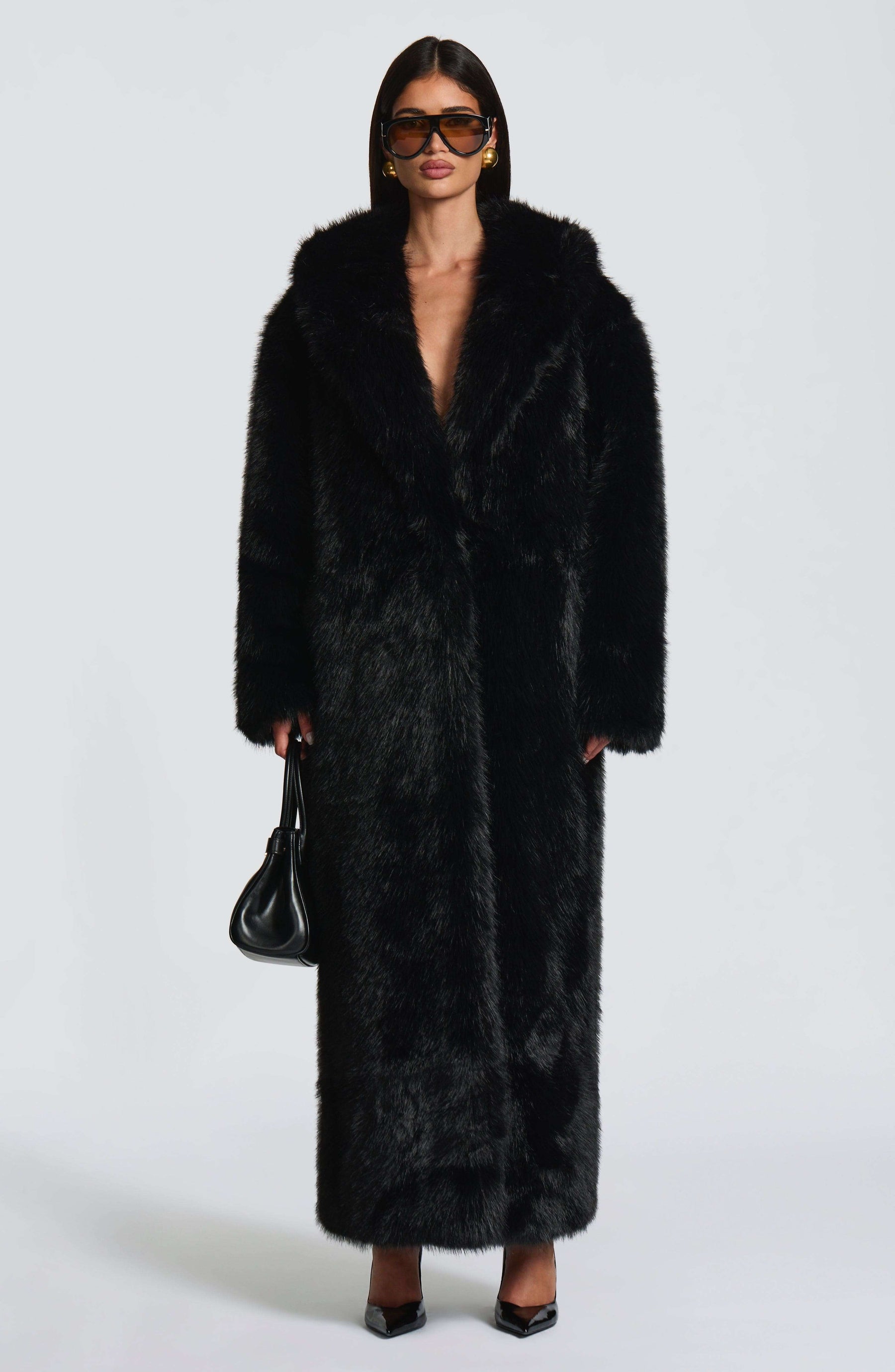 Willow Coat - Black Ryvelle