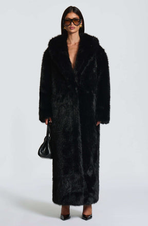 Willow Coat - Black Ryvelle