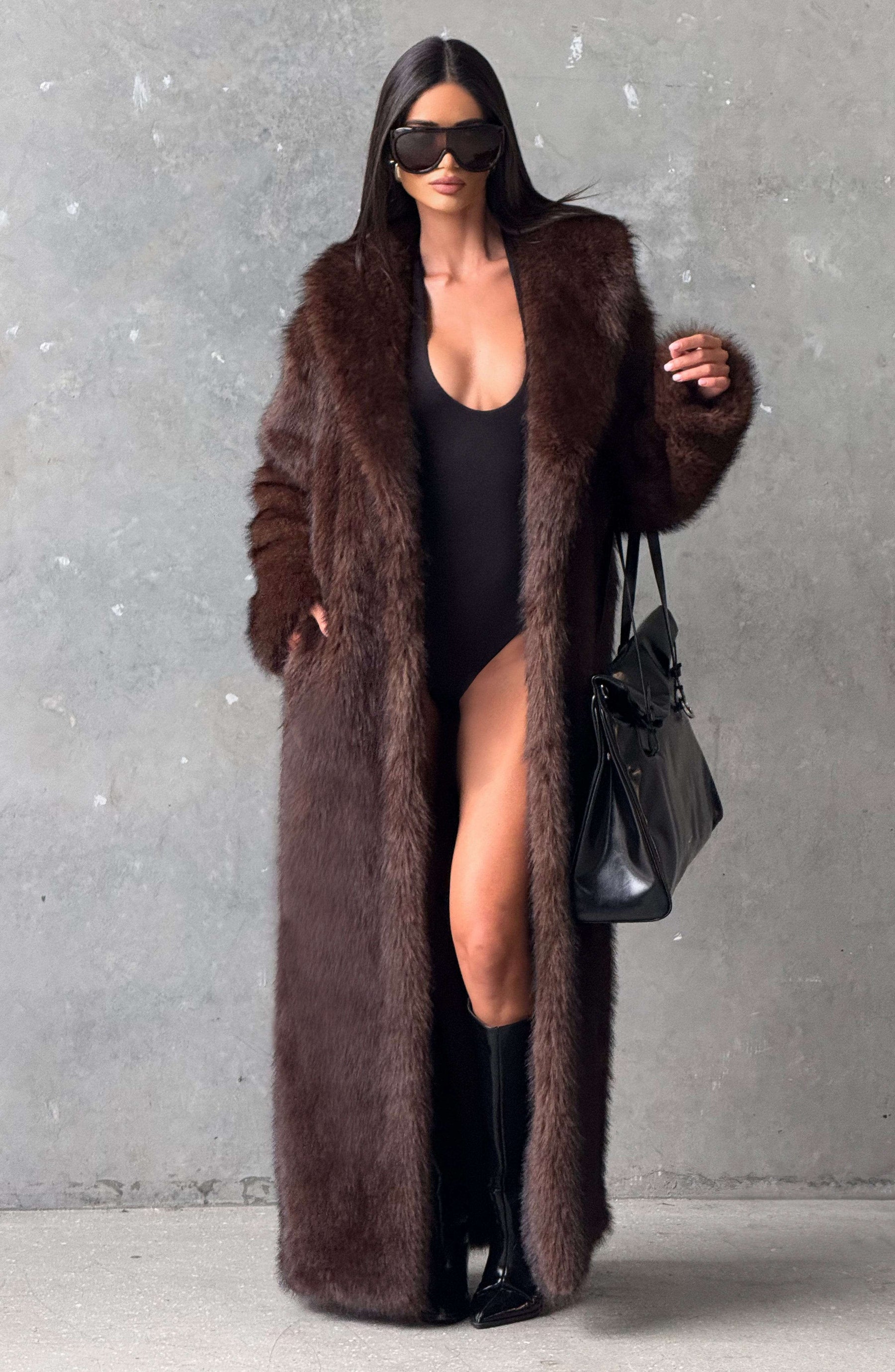 Willow Coat - Chocolate Ryvelle