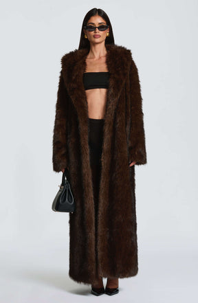 Willow Coat - Chocolate Ryvelle