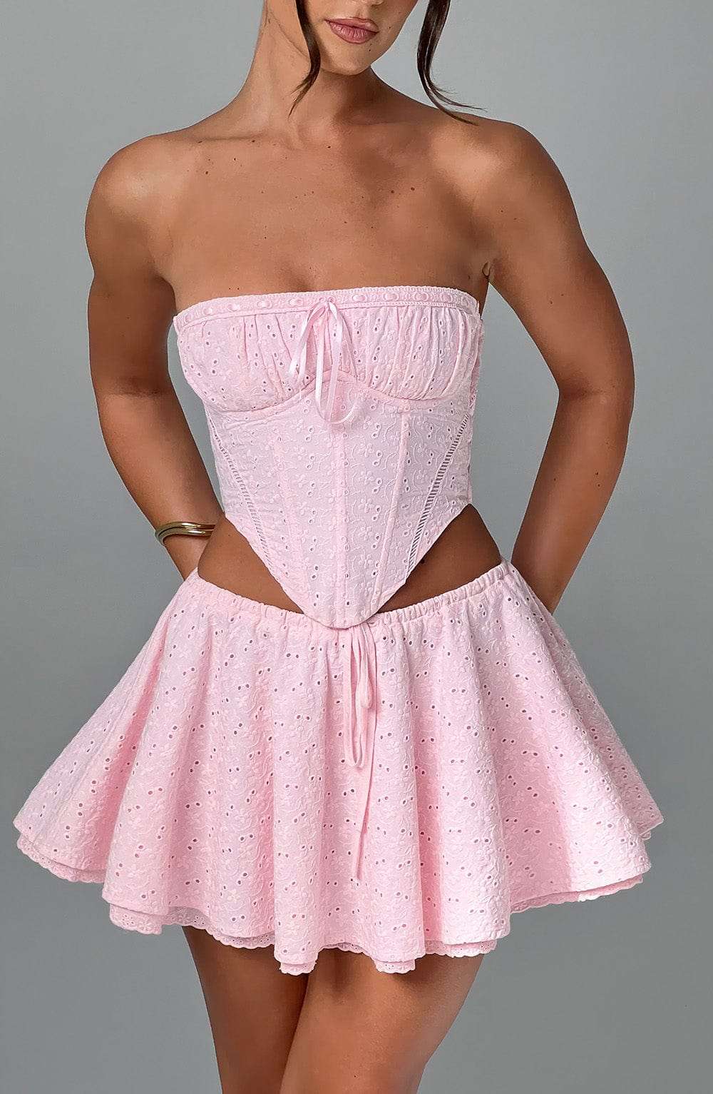 Wilma Corset - Blush Ryvelle