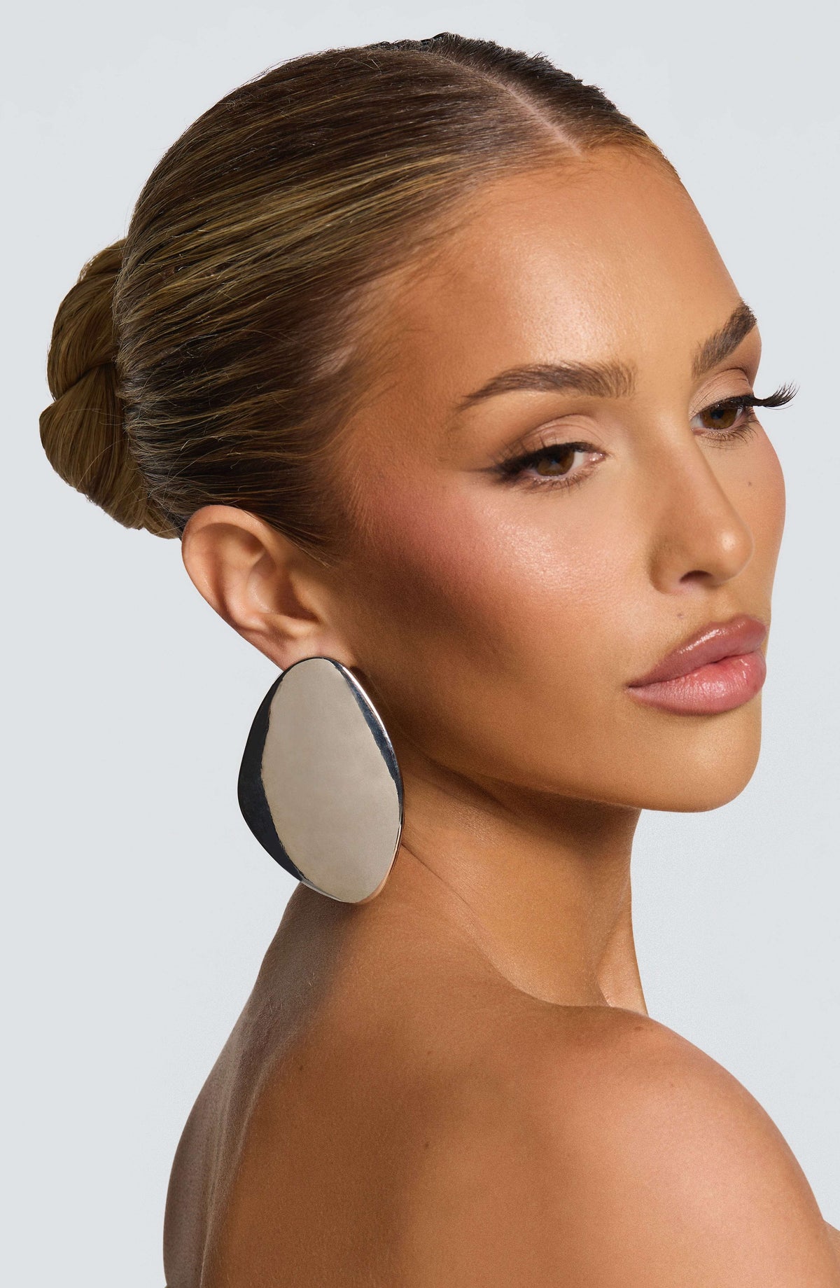 Yuki Earrings - Silver Ryvelle