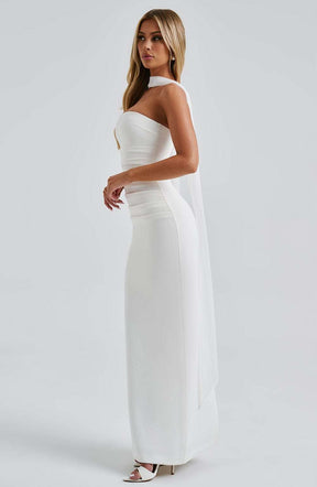 Yulia Maxi Dress - Ivory Ryvelle